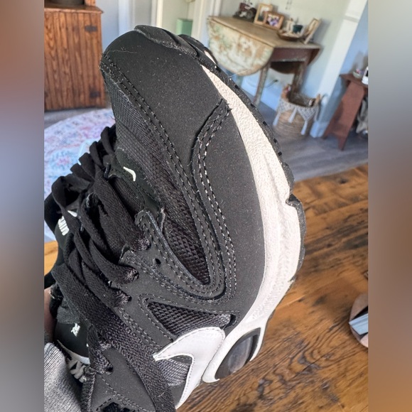 NIKE AIR MAX SIZE 6 LADIES BLACK WHITE - Picture 16 of 16